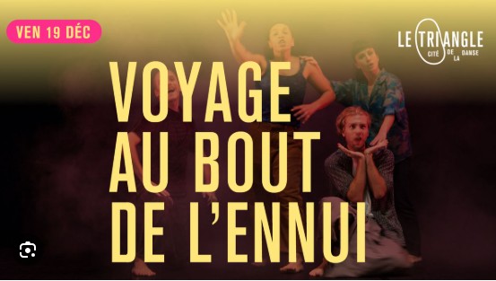 Ce2-cm1 : Spectacle au Triangle « Voyage au bout de l’ennui ».