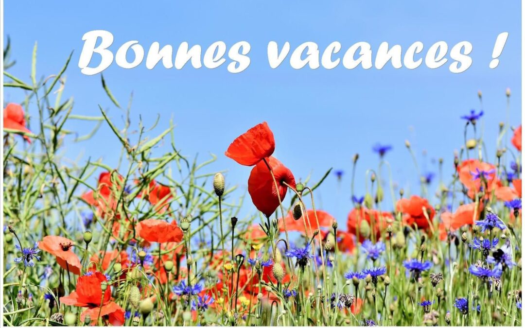 Bonnes vacances !